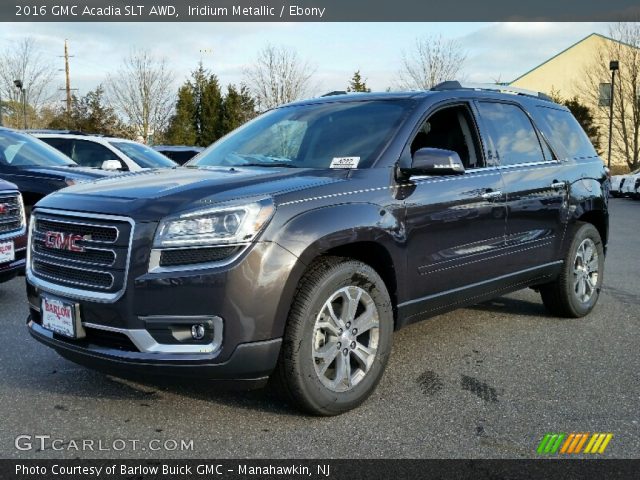 2016 GMC Acadia SLT AWD in Iridium Metallic