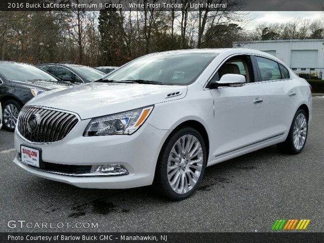 2016 Buick LaCrosse Premium II Group in White Frost Tricoat