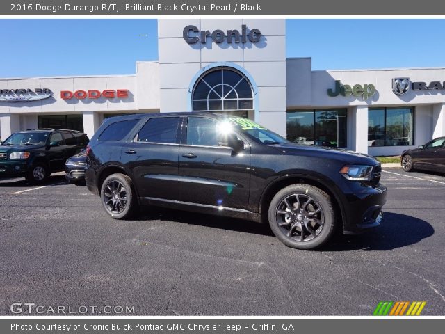 2016 Dodge Durango R/T in Brilliant Black Crystal Pearl