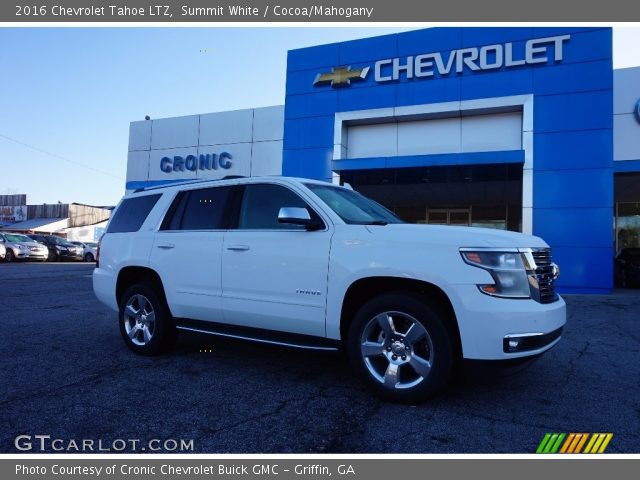 2016 Chevrolet Tahoe LTZ in Summit White