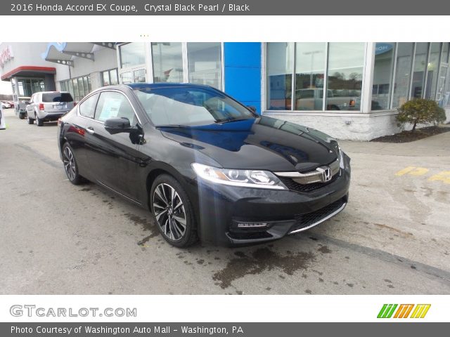 2016 Honda Accord EX Coupe in Crystal Black Pearl