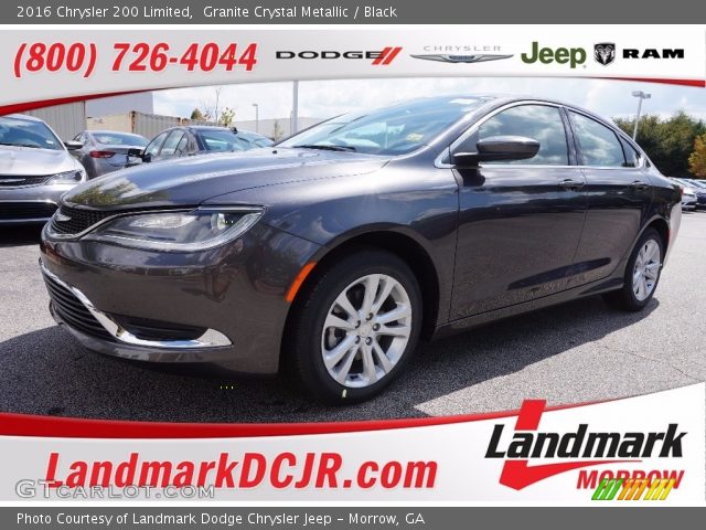 2016 Chrysler 200 Limited in Granite Crystal Metallic