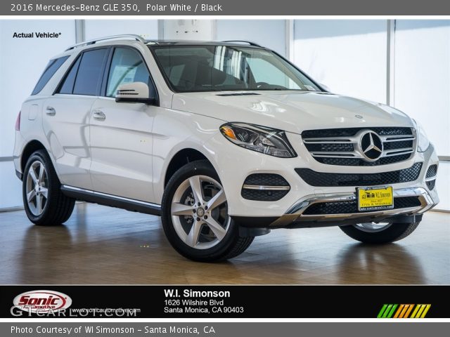 2016 Mercedes-Benz GLE 350 in Polar White