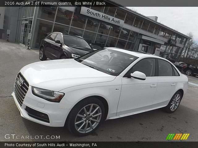 2016 Audi A4 2.0T Premium quattro in Ibis White