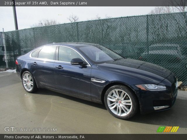 2016 Jaguar XF 35t AWD in Dark Sapphire