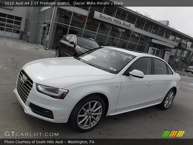 2016 Audi A4 2.0T Premium quattro in Glacier White Metallic