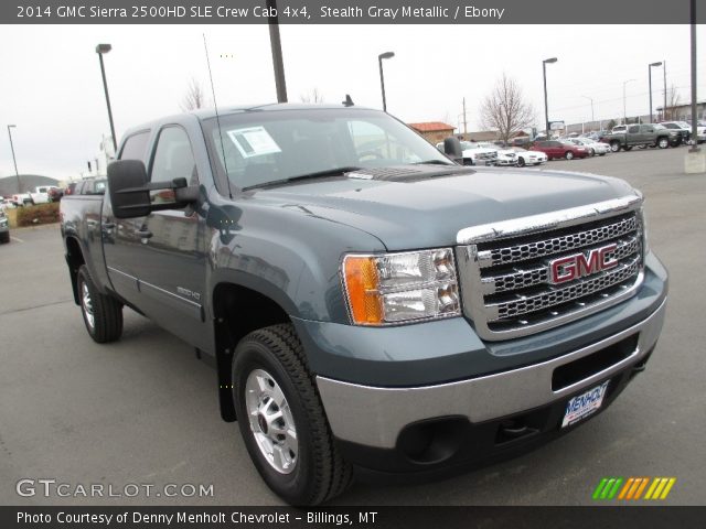 2014 GMC Sierra 2500HD SLE Crew Cab 4x4 in Stealth Gray Metallic