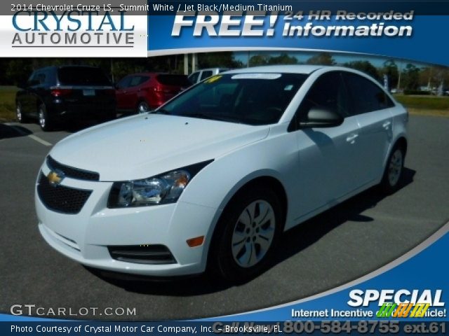 2014 Chevrolet Cruze LS in Summit White