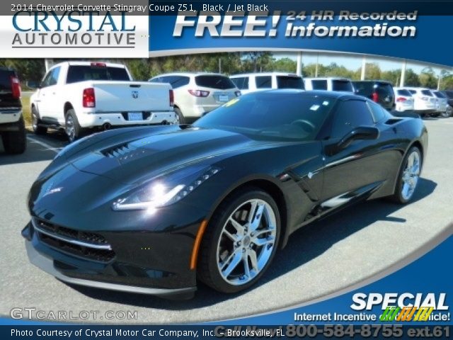 2014 Chevrolet Corvette Stingray Coupe Z51 in Black