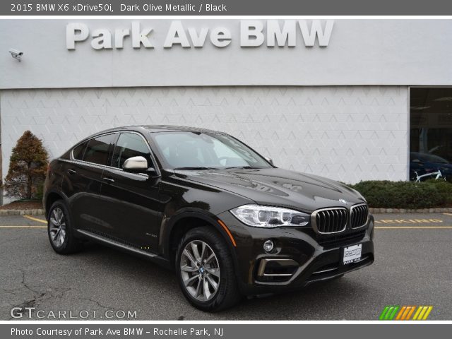 2015 BMW X6 xDrive50i in Dark Olive Metallic