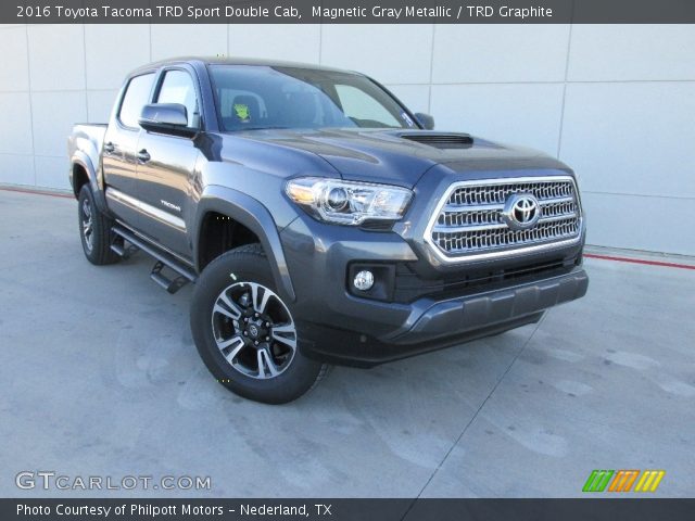 2016 Toyota Tacoma TRD Sport Double Cab in Magnetic Gray Metallic