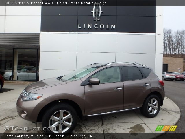 2010 Nissan Murano SL AWD in Tinted Bronze Metallic