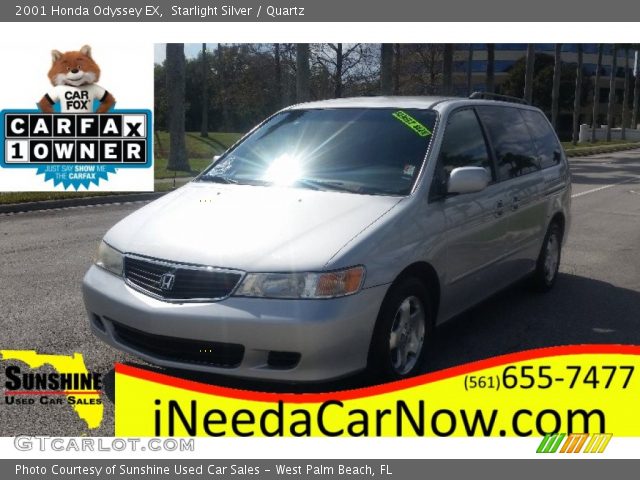 2001 Honda Odyssey EX in Starlight Silver