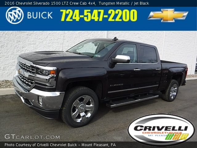 2016 Chevrolet Silverado 1500 LTZ Crew Cab 4x4 in Tungsten Metallic