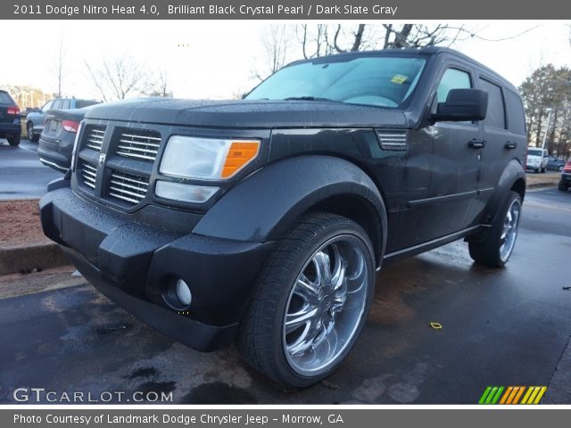 2011 Dodge Nitro Heat 4.0 in Brilliant Black Crystal Pearl