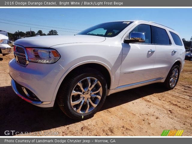 2016 Dodge Durango Citadel in Bright White