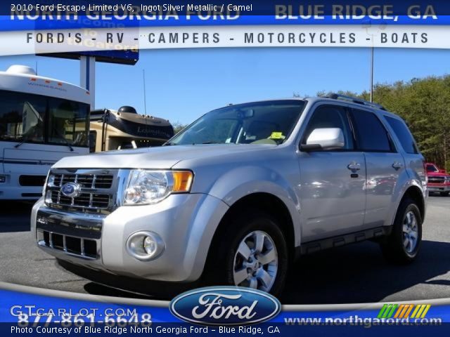 2010 Ford Escape Limited V6 in Ingot Silver Metallic