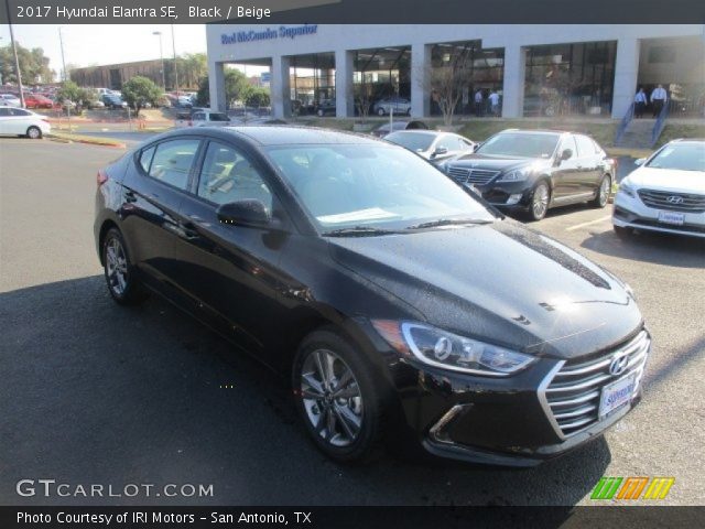 2017 Hyundai Elantra SE in Black