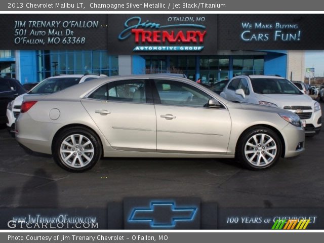 2013 Chevrolet Malibu LT in Champagne Silver Metallic