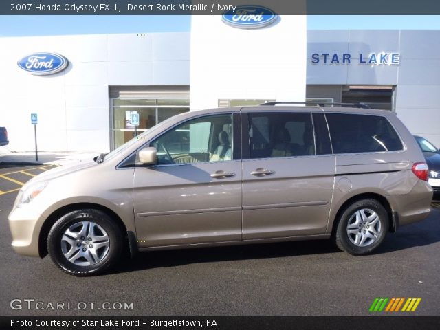 2007 Honda Odyssey EX-L in Desert Rock Metallic
