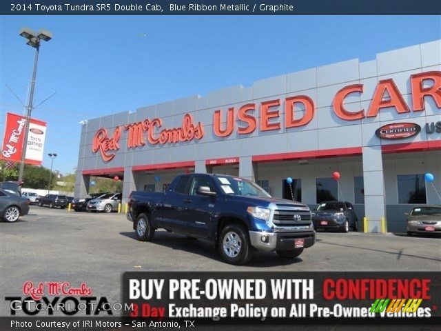 2014 Toyota Tundra SR5 Double Cab in Blue Ribbon Metallic