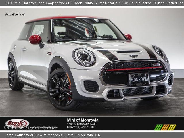 2016 Mini Hardtop John Cooper Works 2 Door in White Silver Metallic