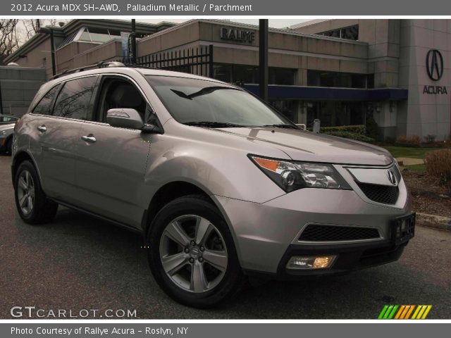 2012 Acura MDX SH-AWD in Palladium Metallic