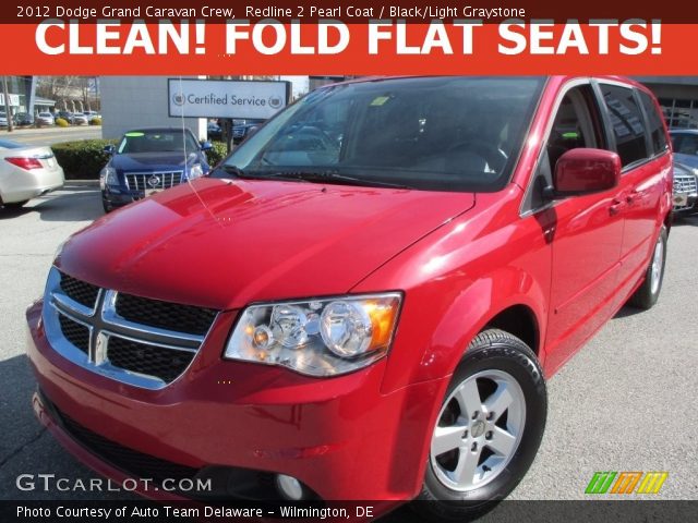 2012 Dodge Grand Caravan Crew in Redline 2 Pearl Coat