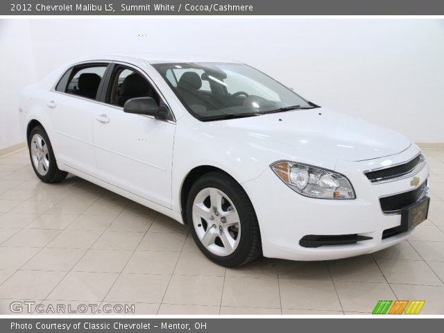 2012 Chevrolet Malibu LS in Summit White