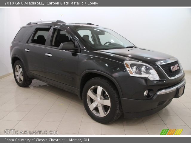 2010 GMC Acadia SLE in Carbon Black Metallic