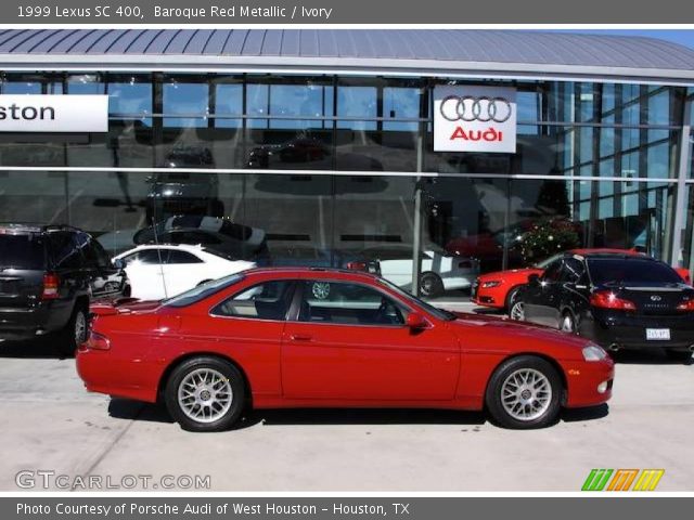 1999 Lexus SC 400 in Baroque Red Metallic