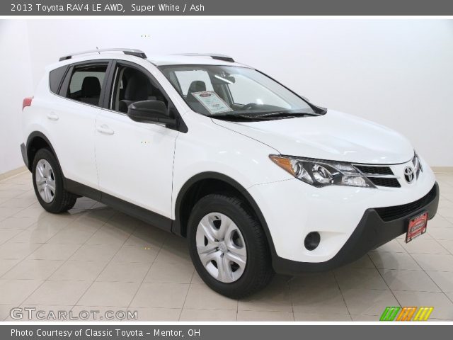 2013 Toyota RAV4 LE AWD in Super White