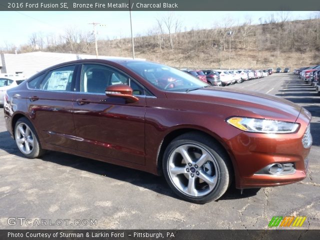 2016 Ford Fusion SE in Bronze Fire Metallic