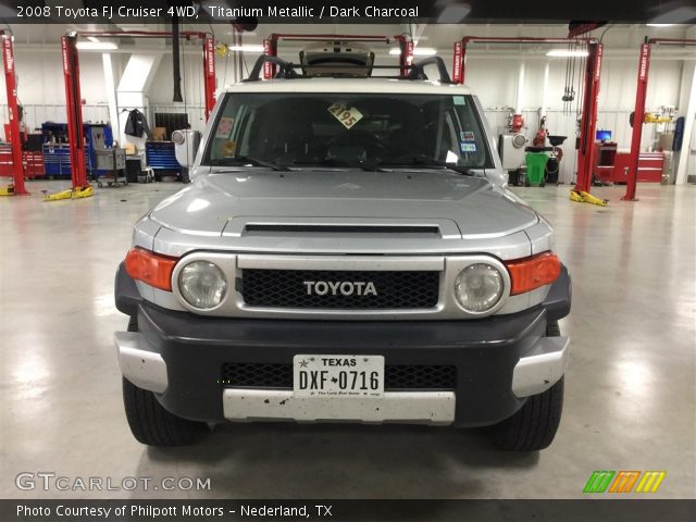 2008 Toyota FJ Cruiser 4WD in Titanium Metallic