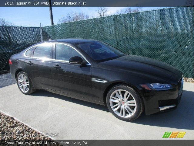 2016 Jaguar XF 35t AWD in Ultimate Black
