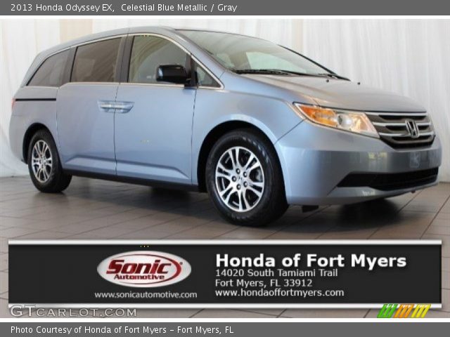 2013 Honda Odyssey EX in Celestial Blue Metallic