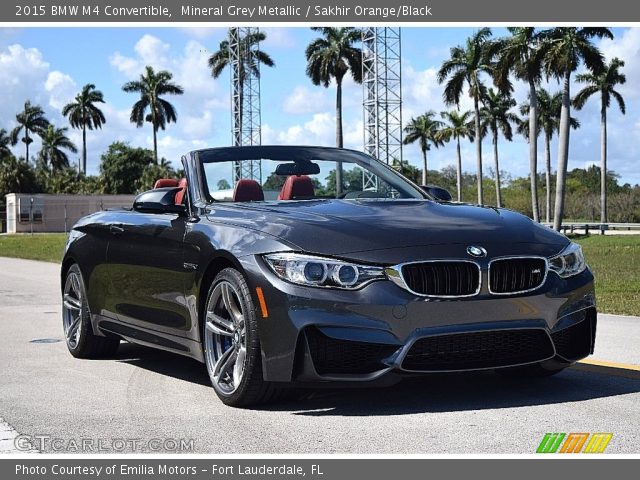 2015 BMW M4 Convertible in Mineral Grey Metallic