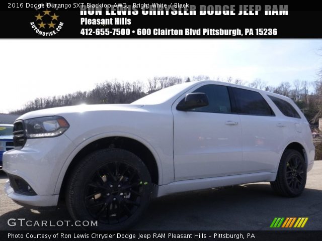 2016 Dodge Durango SXT Blacktop AWD in Bright White