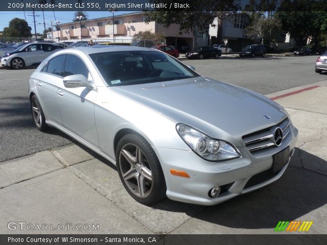 2009 Mercedes-Benz CLS 550 in Iridium Silver Metallic