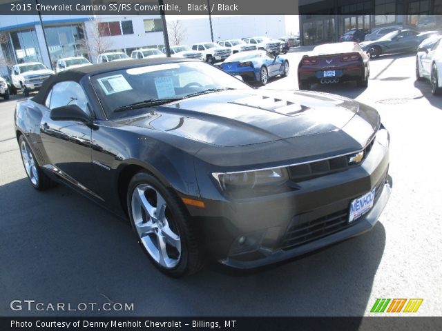2015 Chevrolet Camaro SS/RS Convertible in Black