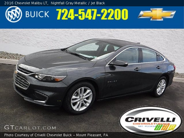 2016 Chevrolet Malibu LT in Nightfall Gray Metallic