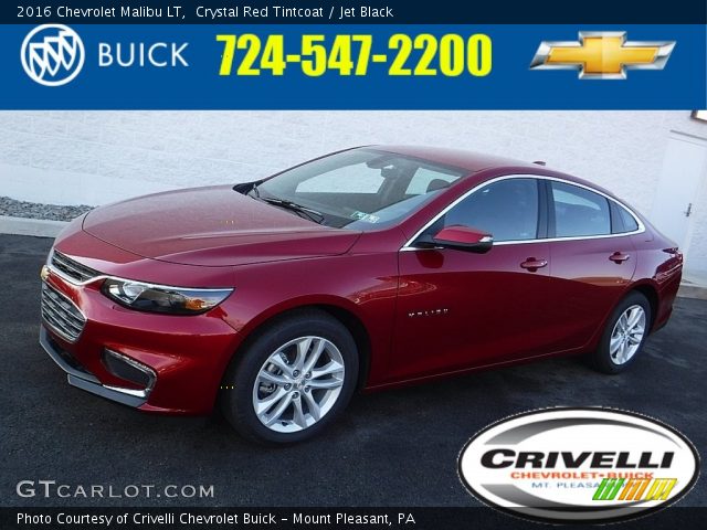 2016 Chevrolet Malibu LT in Crystal Red Tintcoat