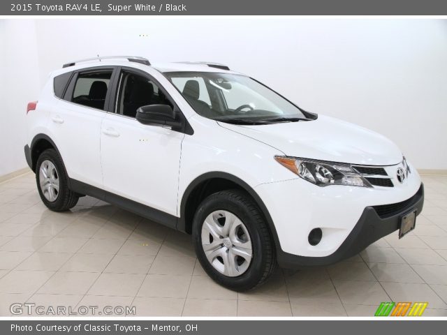 2015 Toyota RAV4 LE in Super White