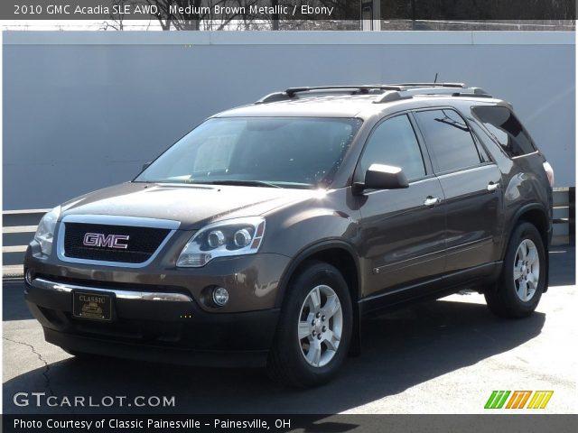 2010 GMC Acadia SLE AWD in Medium Brown Metallic