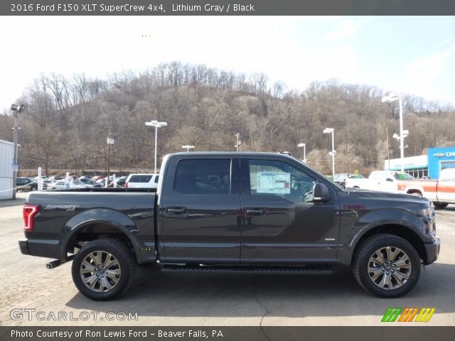 2016 Ford F150 XLT SuperCrew 4x4 in Lithium Gray