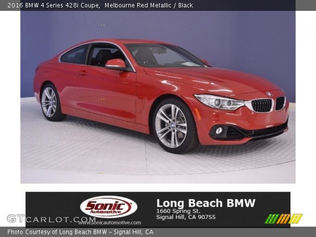 2016 BMW 4 Series 428i Coupe in Melbourne Red Metallic
