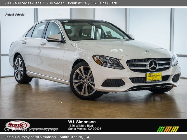 2016 Mercedes-Benz C 300 Sedan in Polar White