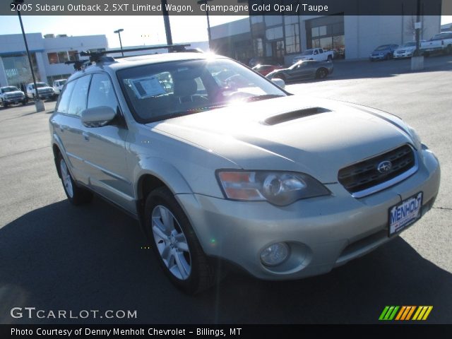 2005 Subaru Outback 2.5XT Limited Wagon in Champagne Gold Opal