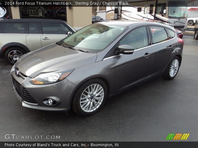 2014 Ford Focus Titanium Hatchback in Sterling Gray