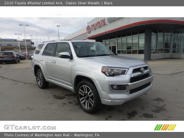 2016 Toyota 4Runner Limited 4x4 in Classic Silver Metallic